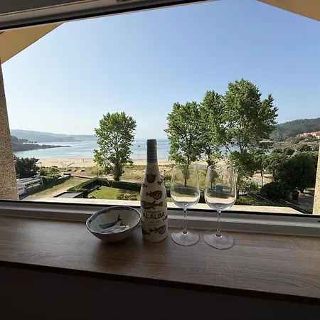 Lägenhet Aires Celtas Fisterra, Playa Y Parking